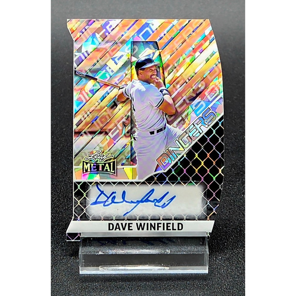 2025 Dave Winfield 2/10 Dingers Auto San Diego Padres New York Yankee HOF - Picture 1 of 3